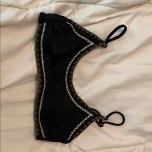 Black Bathing suit top